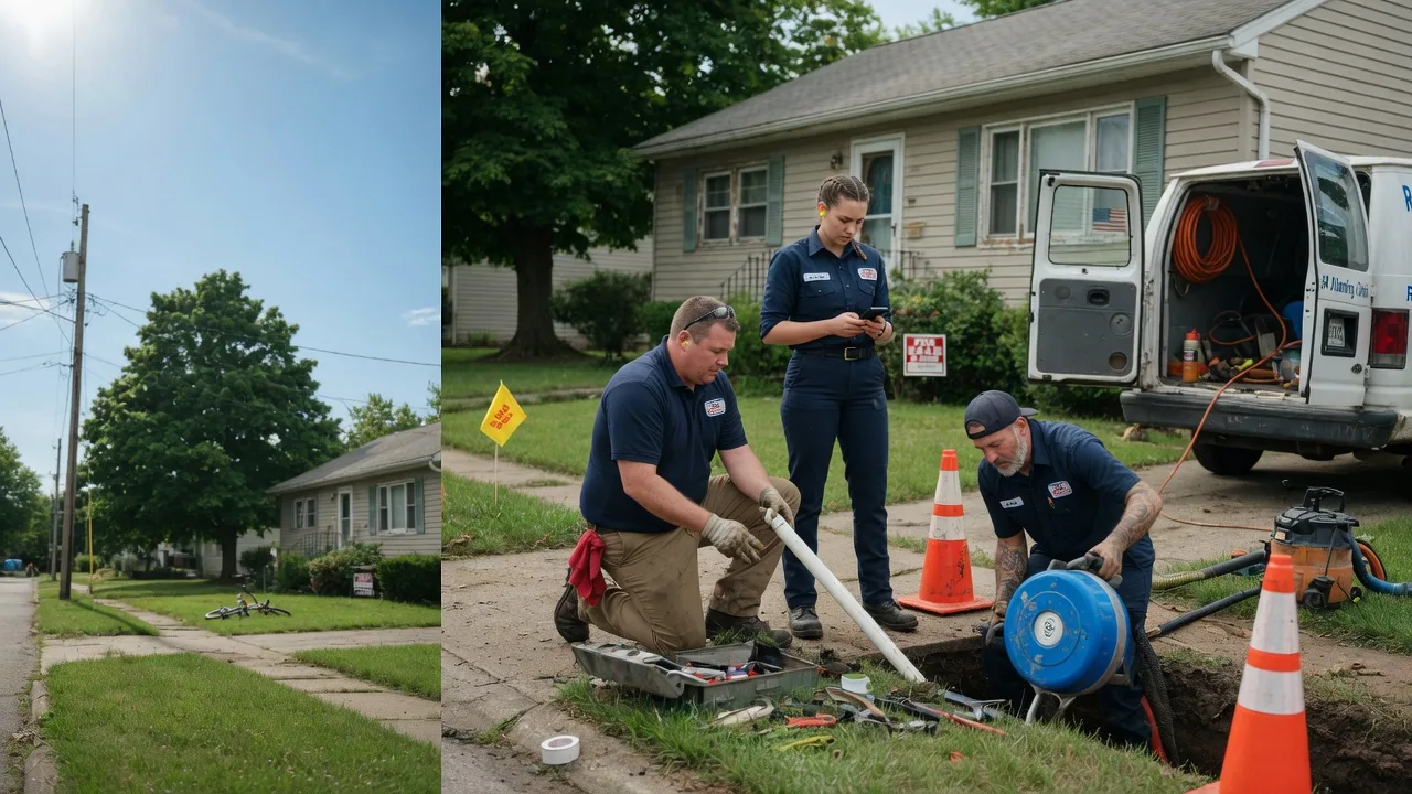 Sewer Line Repair in Port Hope, MI near me